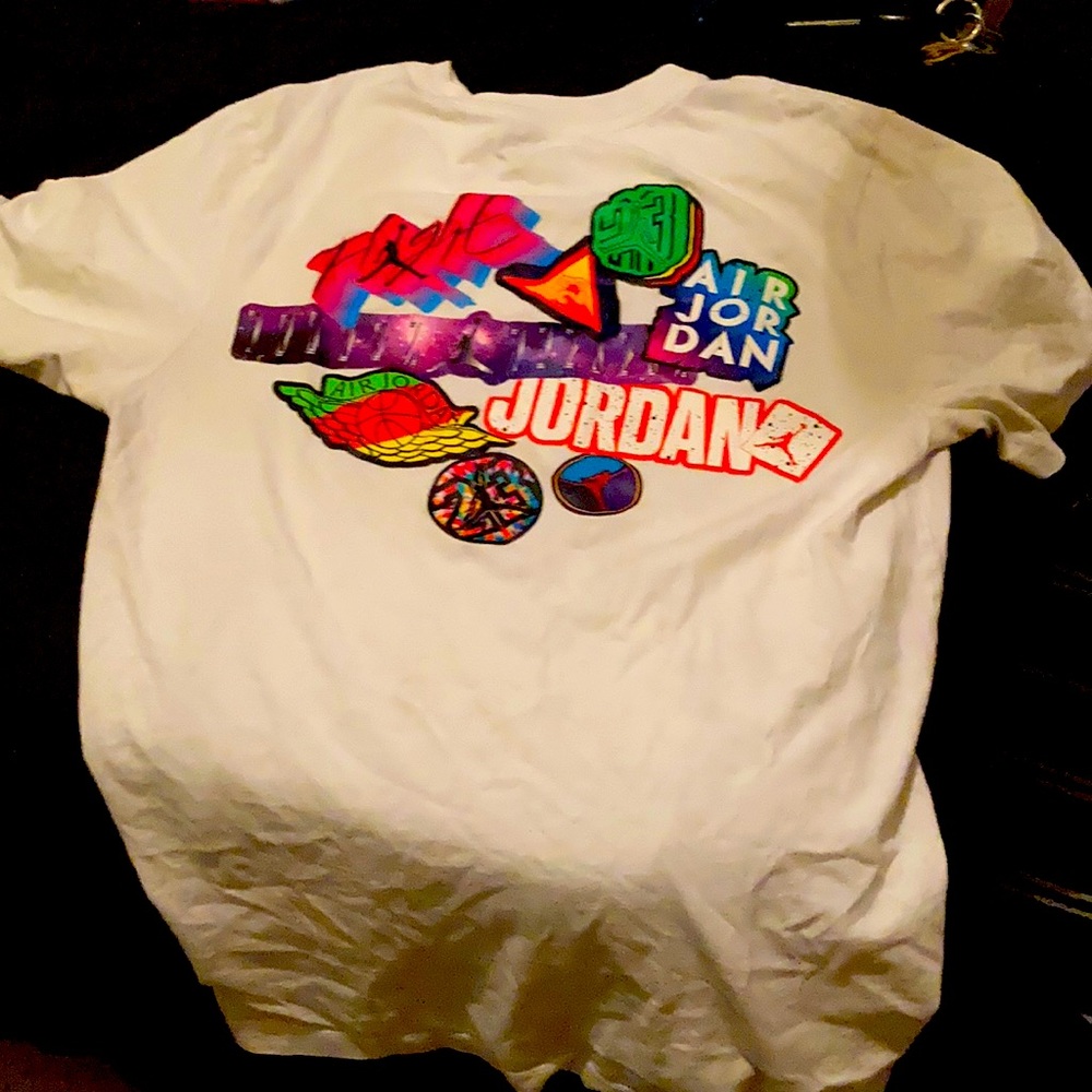 Jordan colorized shirt